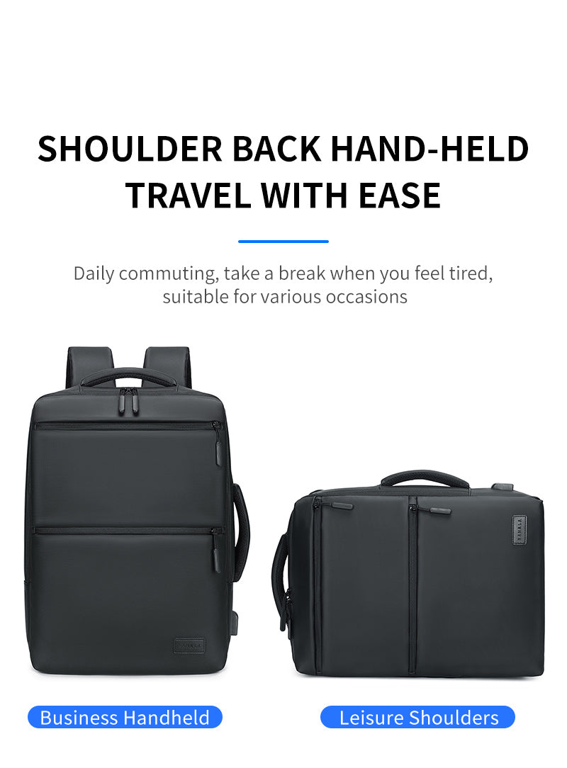 RAL 815 Grey شنطة لاب توب 15.6-انش متعددة الوظائف