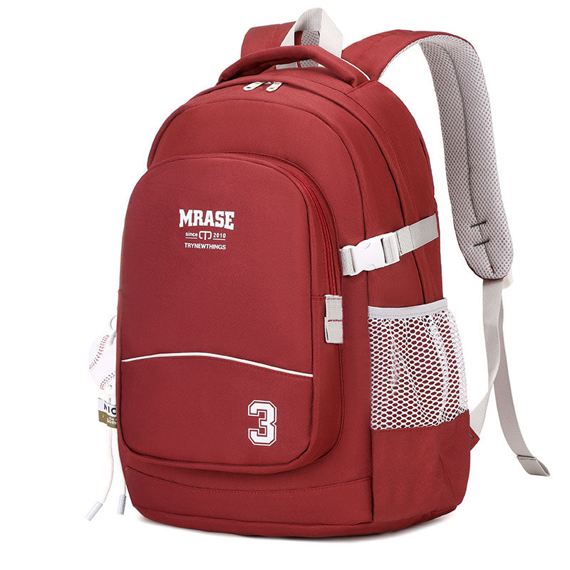 S329 شنطة ظهر مدرسة فاشون للجنسين ذات سعة كبيرة مقاومة للماء ذات جودة عالية