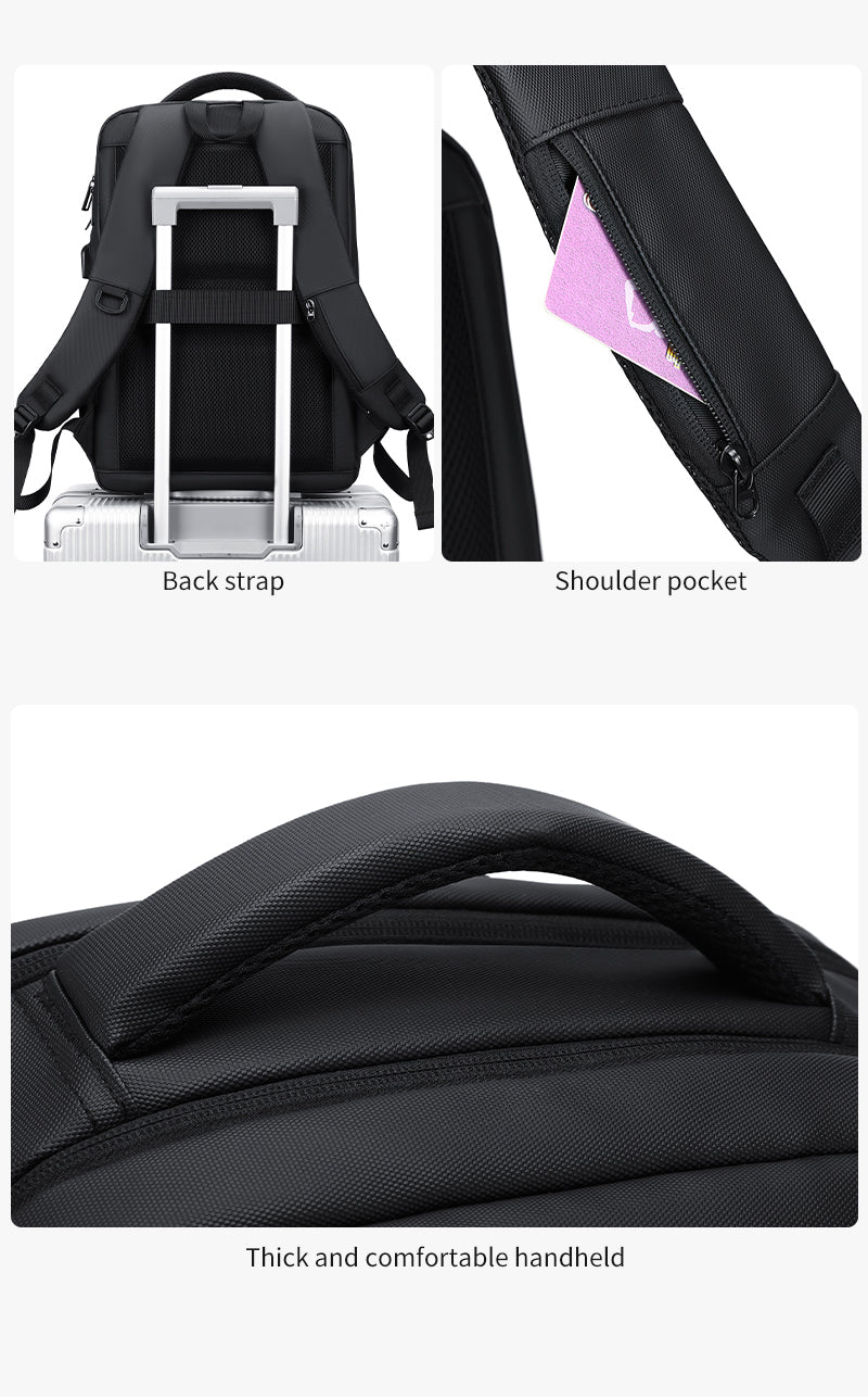 RAL 812 Blue شنطة لاب توب 15.6-انش متعددة الوظائف