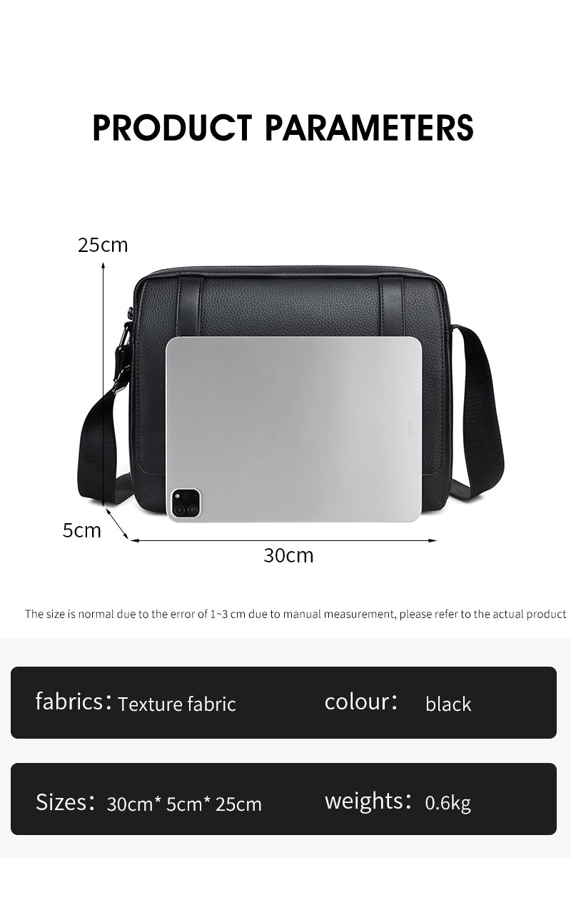 شنطة كروس متعدد الوظائف اسود 1-9503