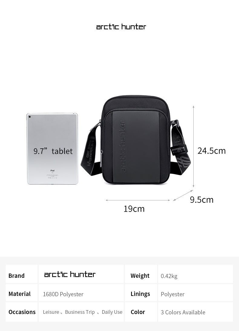 Crossbody Bag 9.7-Inch Black K00542