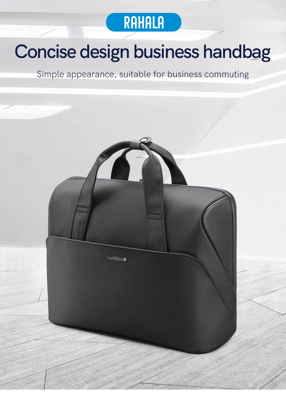 KG-120 شنطة لاب توب بزنس كتف يد 15.6 متعددة الوظائف مقاومة للماء من رحالة