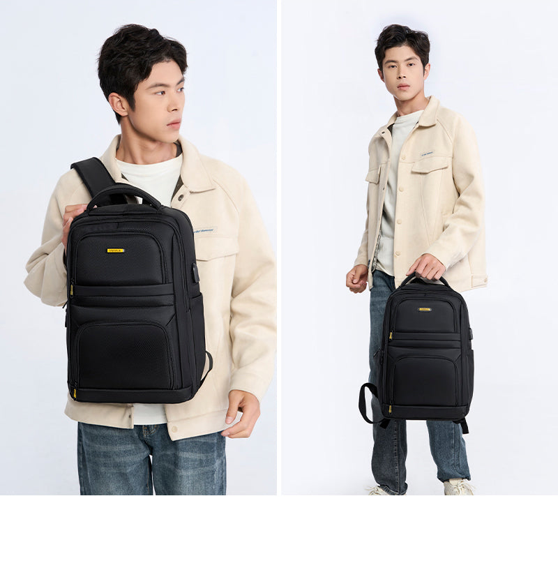 laptop backpack inch Multifunctional water proof black 801