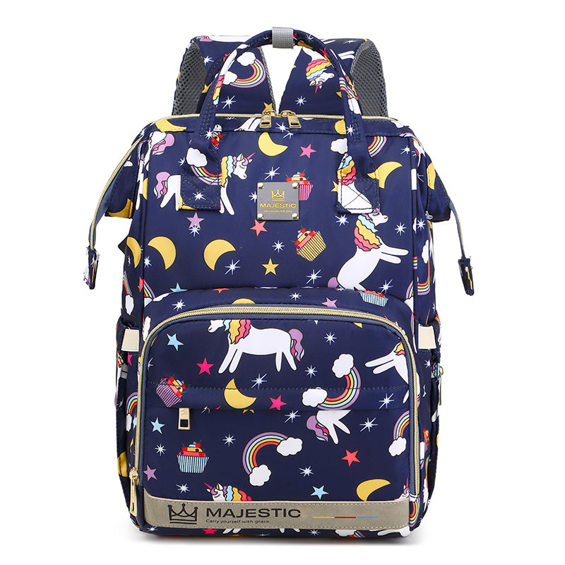 133 THREE Pcs Baby Maternity  Diaper Fashion Waterproof Multifunctional large capacity backpack bag - Unicorn Moov