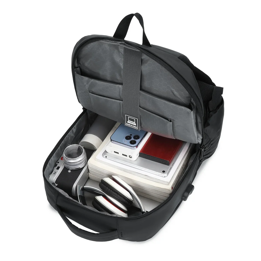 Laptop Bag 15.6 Inch Multifunctional Waterproof  Black Rl-2215