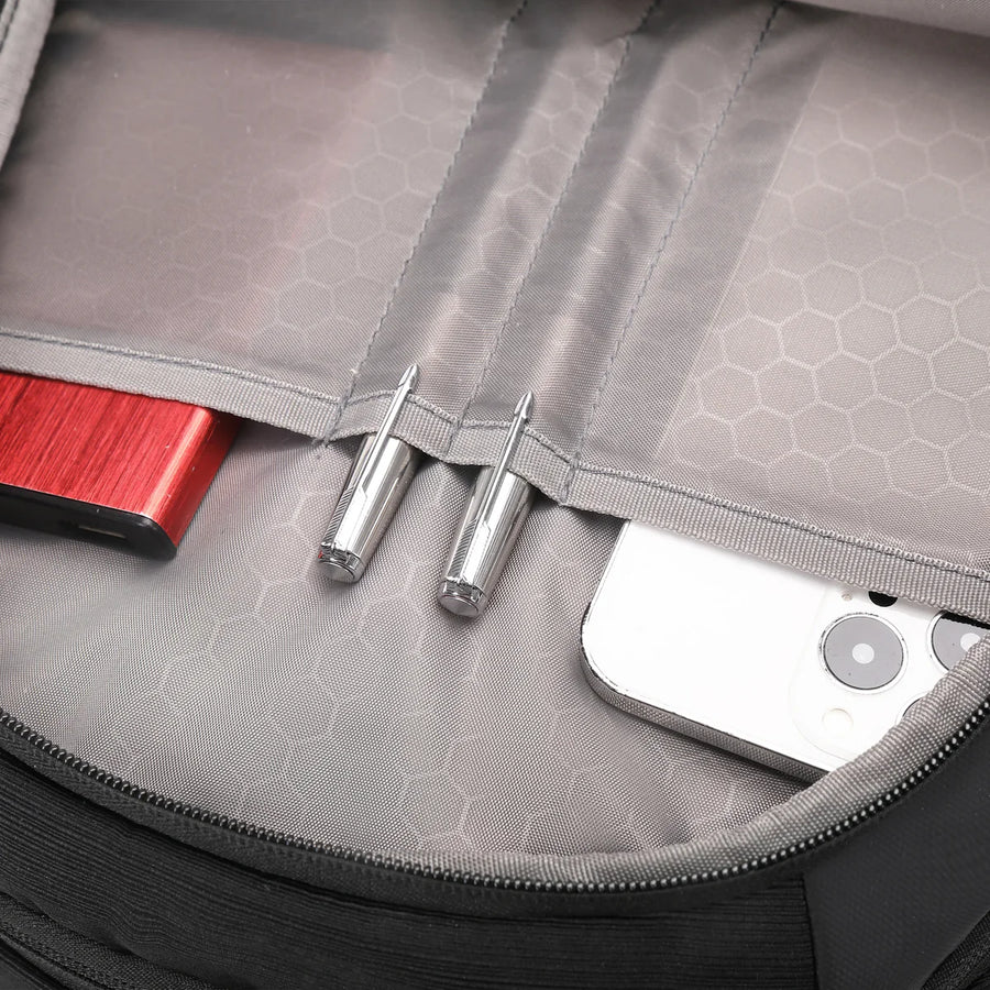 Laptop Bag 17 inch Multifunctional Waterproof Black 2209