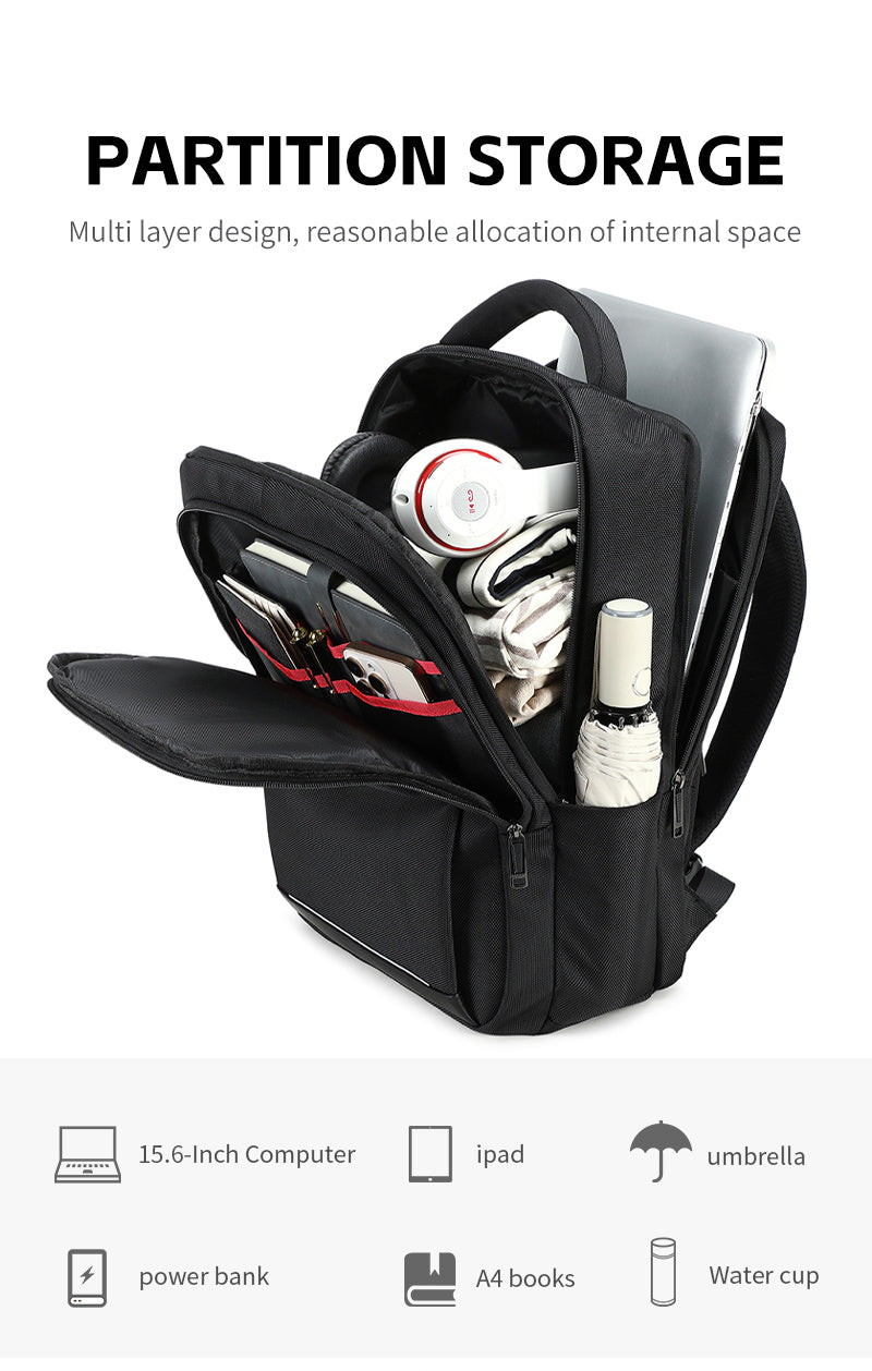 SH 50 Black شنطة لاب توب 15.6-انش متعددة الوظائف