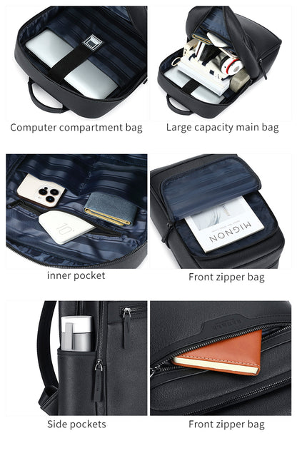 RAL 820 Black شنطة لاب توب 15.6-انش متعددة الوظائف