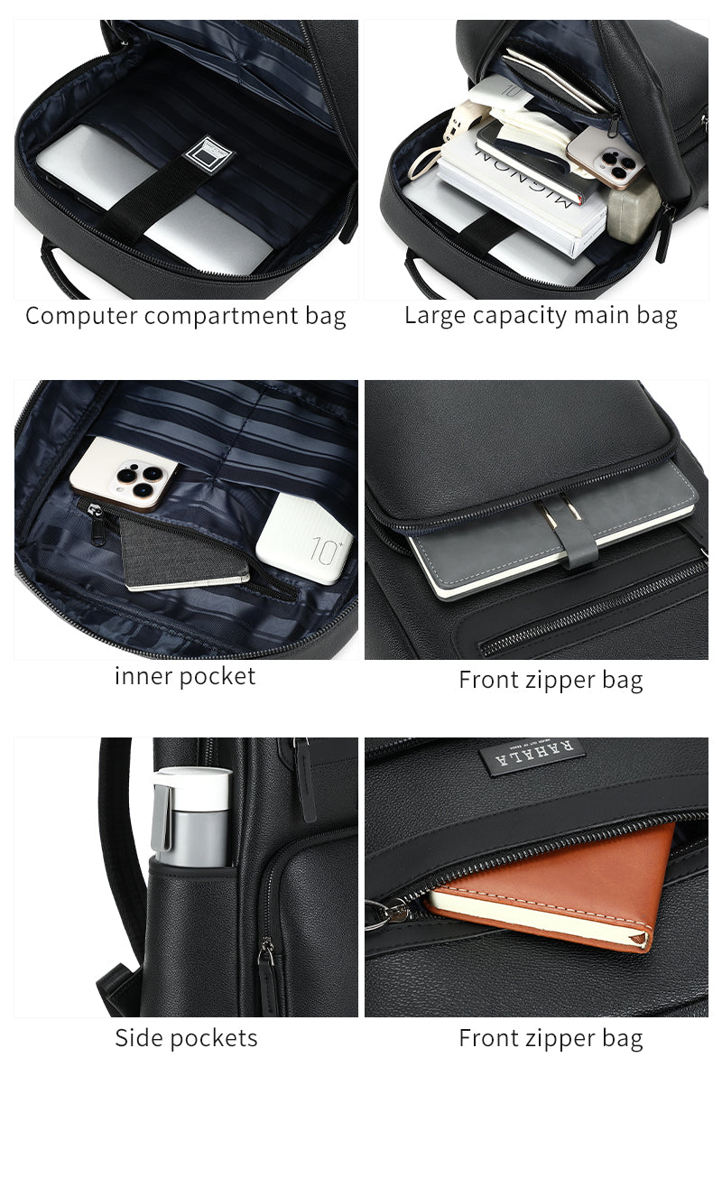 RAL 821 Black شنطة لاب توب 15.6-انش متعددة الوظائف