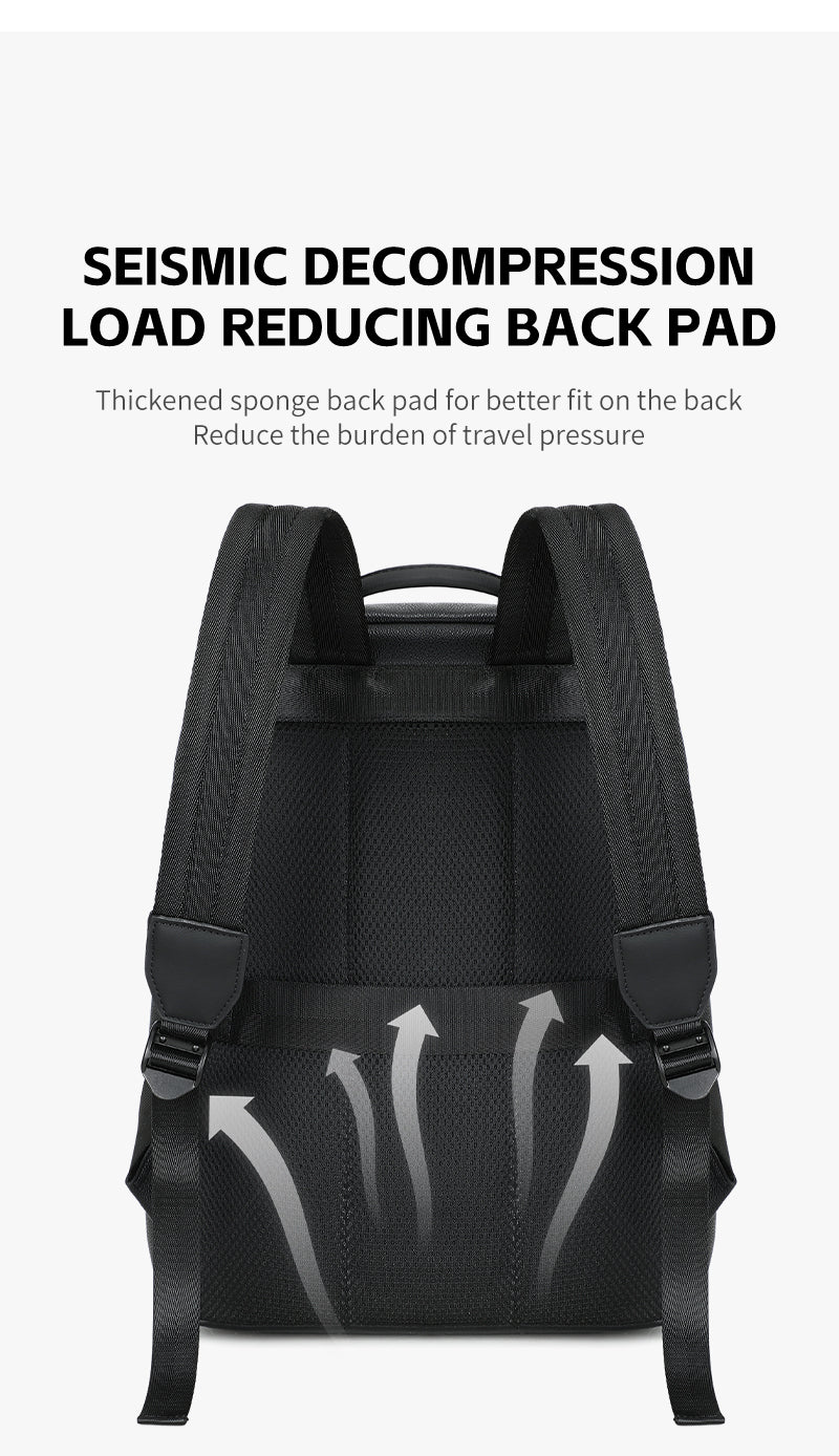 RAL 821 Black شنطة لاب توب 15.6-انش متعددة الوظائف