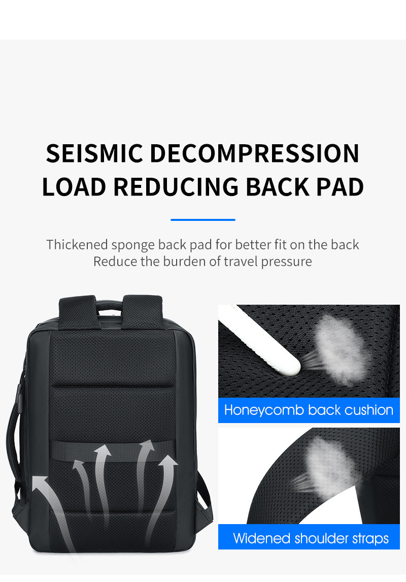 RAL 815 Blue شنطة لاب توب 15.6-انش متعددة الوظائف