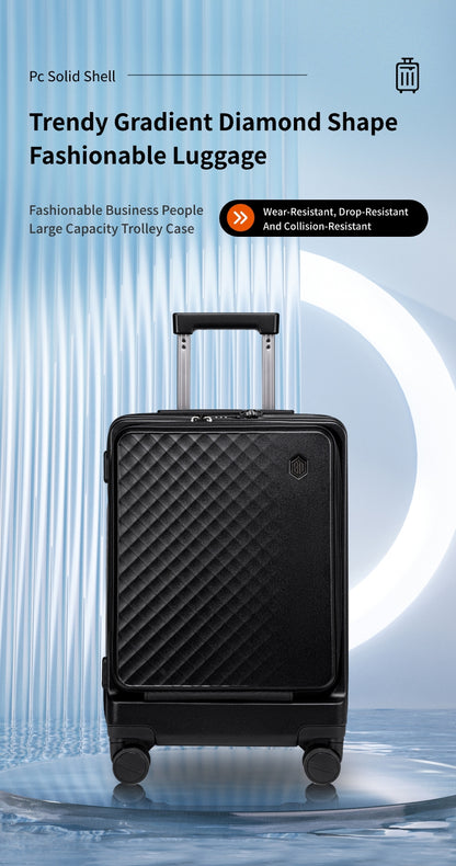 LGX002 Black شنطة سفر بعجلات