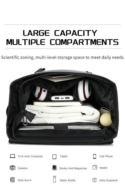 RAL 822 Green شنطة لاب توب 15.6-انش متعددة الوظائف