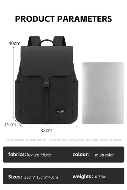 RAL 824 Grey شنطة لاب توب 15.6-انش متعددة الوظائف