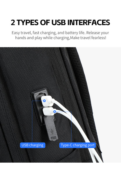 SH 50 Black شنطة لاب توب 15.6-انش متعددة الوظائف