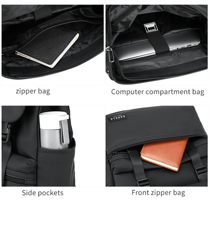 RAL 822 Green شنطة لاب توب 15.6-انش متعددة الوظائف