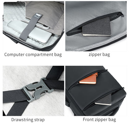 RAL 815 Blue شنطة لاب توب 15.6-انش متعددة الوظائف