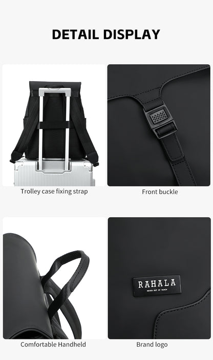 RAL 824 Grey شنطة لاب توب 15.6-انش متعددة الوظائف