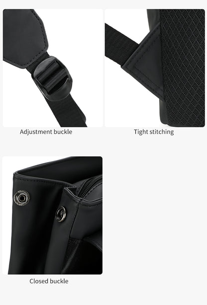 RAL 824 Grey شنطة لاب توب 15.6-انش متعددة الوظائف