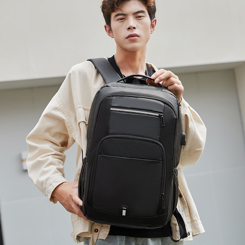 Laptop Bag 15.6 Inch Multifunctional Waterproof  Black Rl-2215