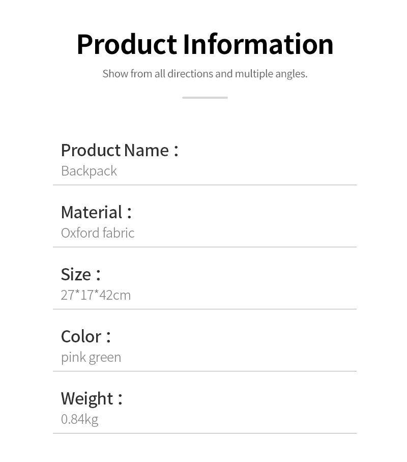 MAJ 816 Green شنطة لاب توب 15.6-انش متعددة الوظائف