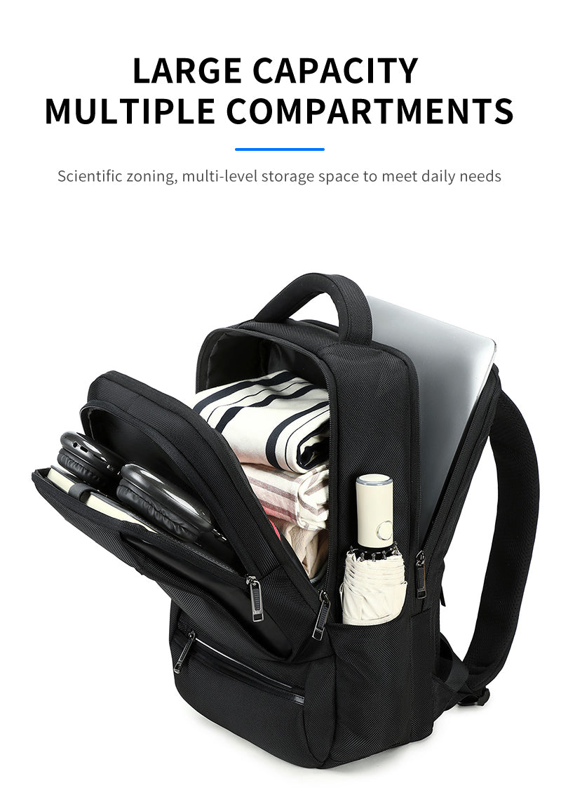 SH 53 Black شنطة لاب توب 15.6-انش متعددة الوظائف