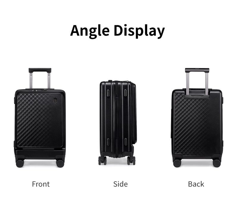 LGX002 Black شنطة سفر بعجلات