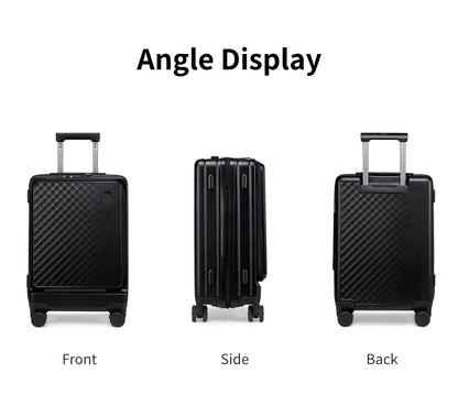 LGX002 Black شنطة سفر بعجلات