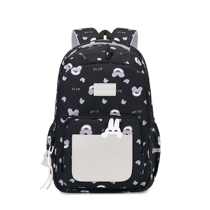 807 Bear Fashionable Durable Comfort School Waterproof Muti Compartment Backpack 