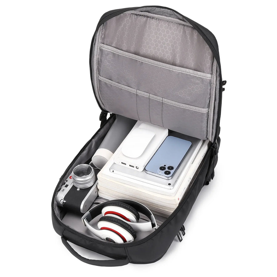 Laptop Bag 15.6 Inch Multifunctional Waterproof Black 2026