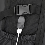 Laptop Bag 17 inch Multifunctional Waterproof Black 2209