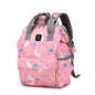 142 Mummy Maternity Diaper Multifunctional large capacity backpack bag, Pink