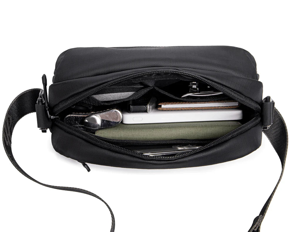 Crossbody Bag Multifunctional with Pockets, Black YB00518