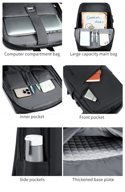 RAL 816 Blue شنطة لاب توب 15.6-انش متعددة الوظائف