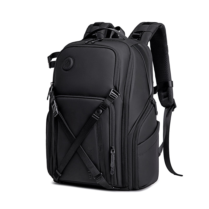 Camera Backpack Water proof and pocket Laptop 15-16 Inch Black B00575