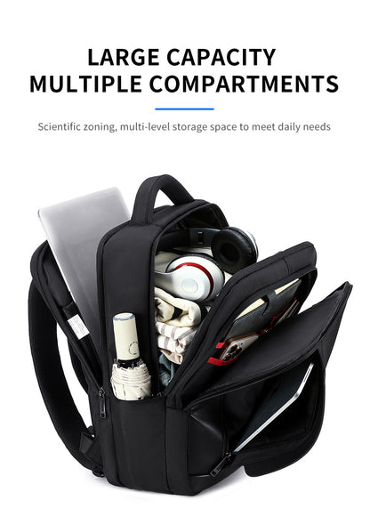 SH 51 black شنطة لاب توب 15.6-انش متعددة الوظائف