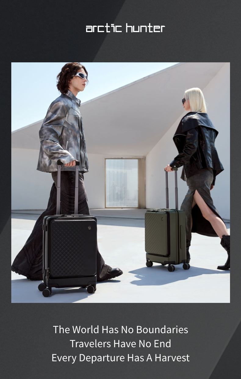 LGX002 Black شنطة سفر بعجلات