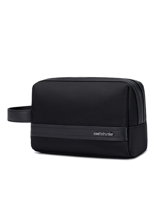 K00677 Water Resistant Anti-Theft Pouch Handbag Clutch Bag, Black