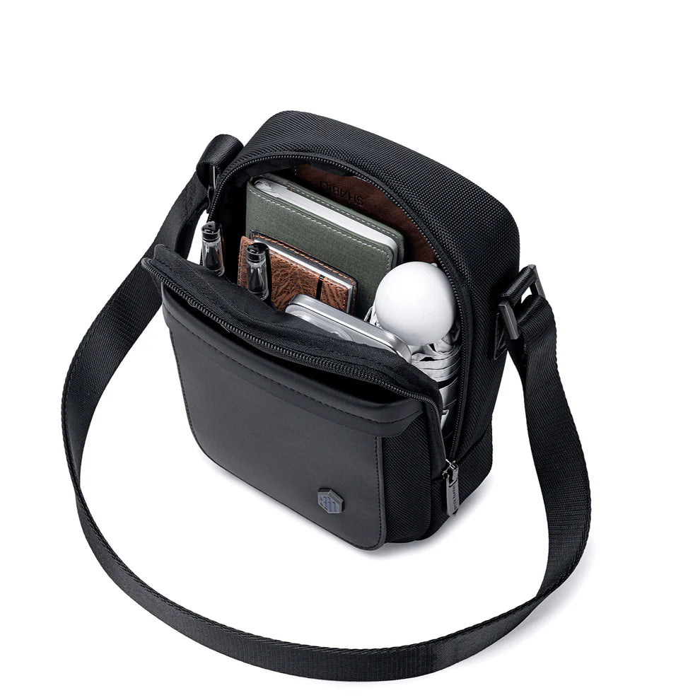 Crossbody Shoulder Bag 9.7 Inch Water proof Black K00688