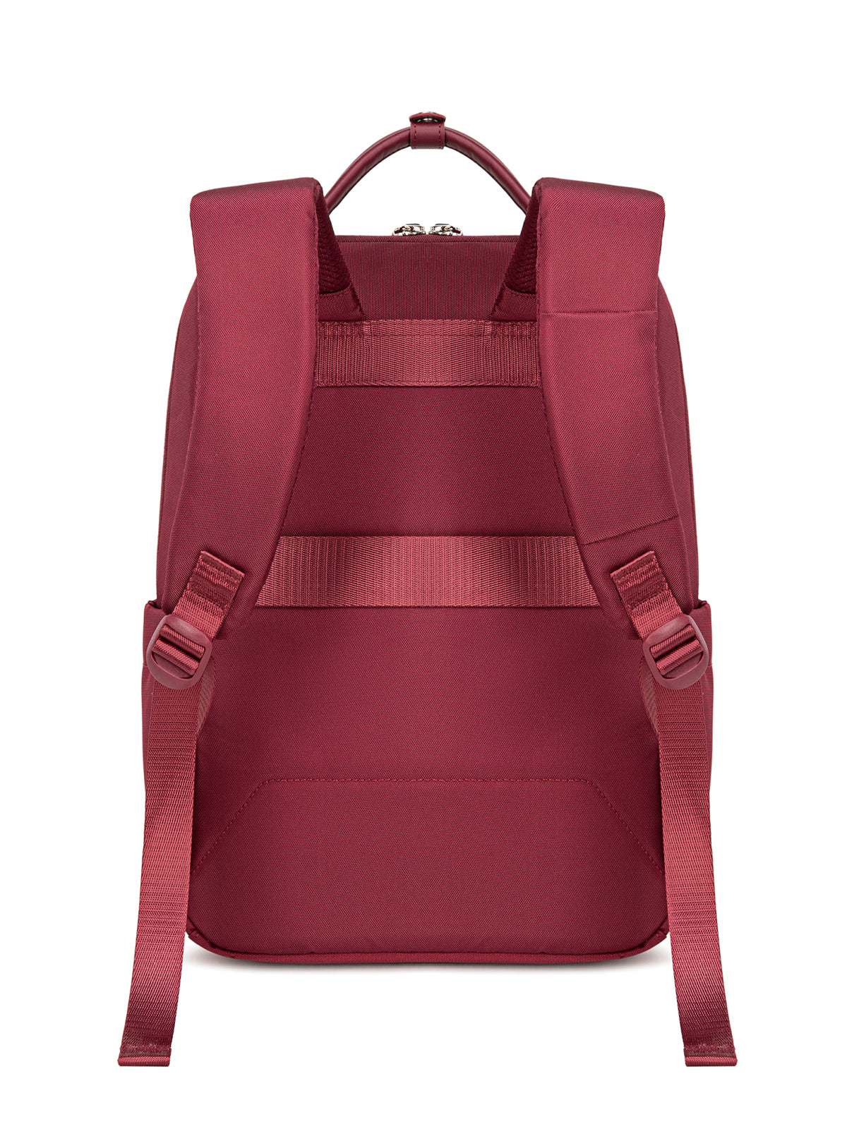 CB00639 Women Laptop Backpack Casual Business Travel Multi-Compartment Easy Carry Trend Bag (15.6'') Red