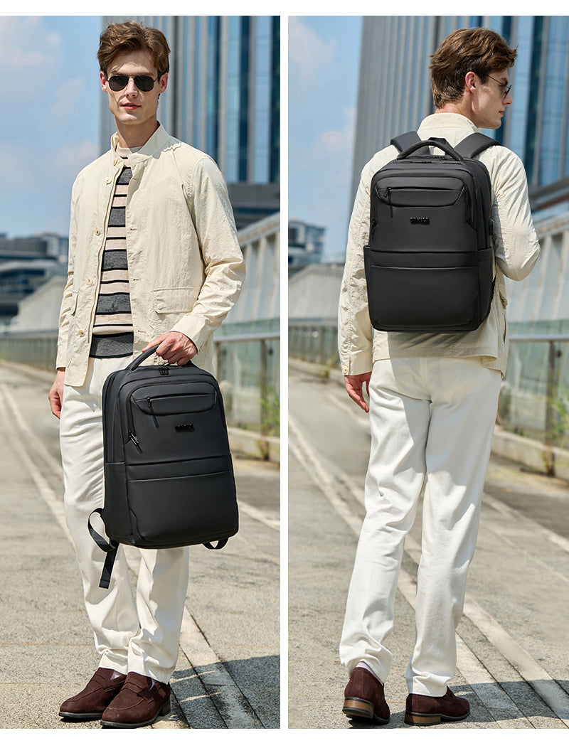 RAL 812 Grey شنطة لاب توب 15.6-انش متعددة الوظائف