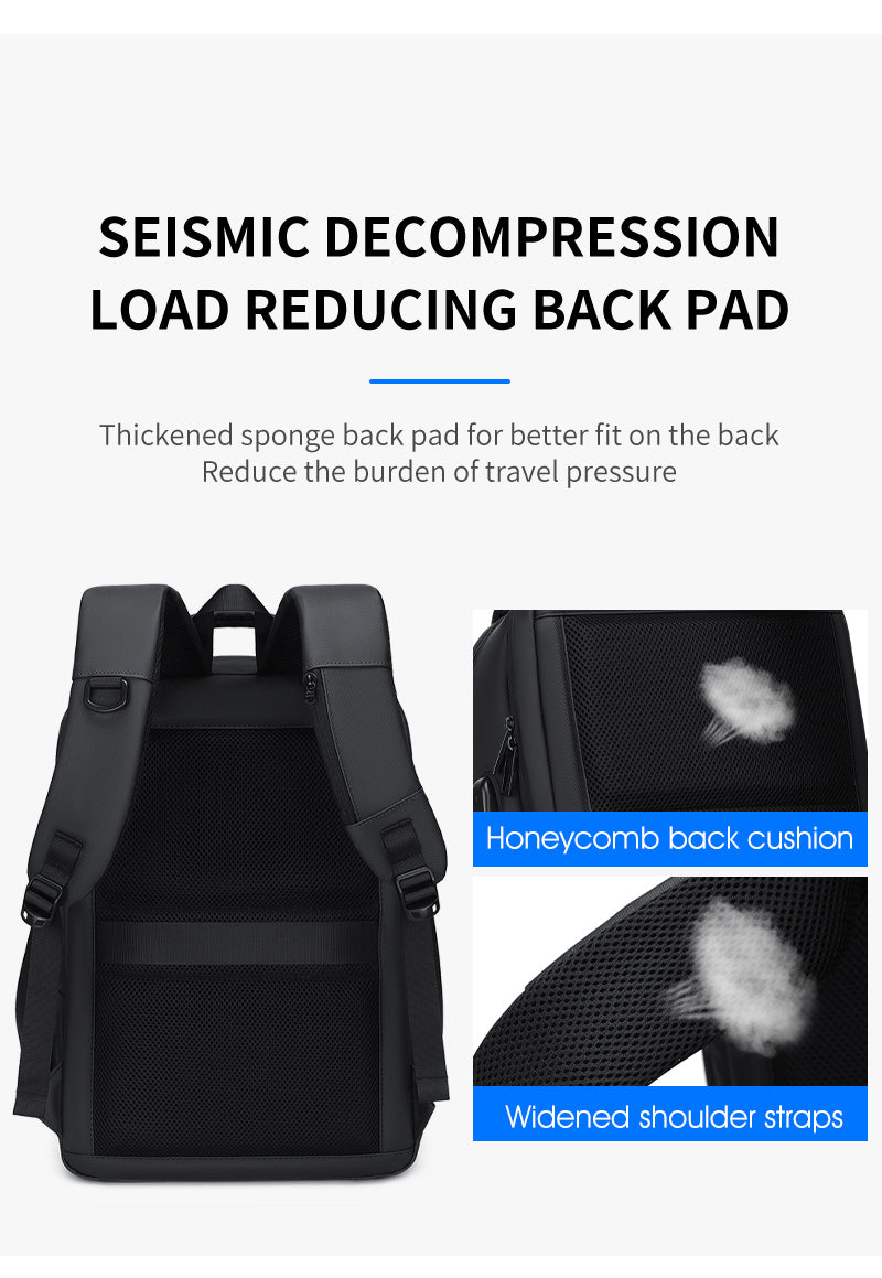 RAL 812 Grey شنطة لاب توب 15.6-انش متعددة الوظائف