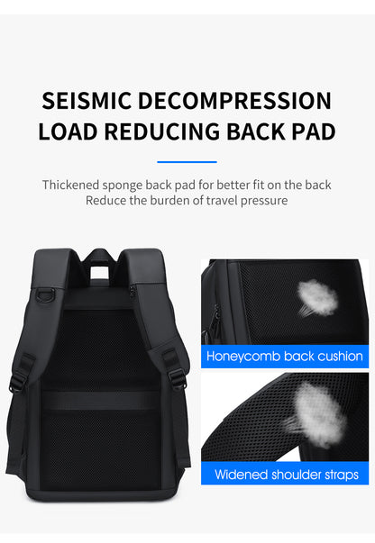 RAL 812 Grey شنطة لاب توب 15.6-انش متعددة الوظائف