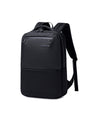 B00681 15.6-inch Laptop Backpack Water Resistant Polyester Daypack with Built In USB/Headphone Port Computer Bag for Men Women Black