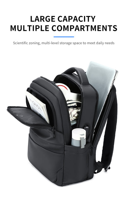 RAL 812 Grey شنطة لاب توب 15.6-انش متعددة الوظائف