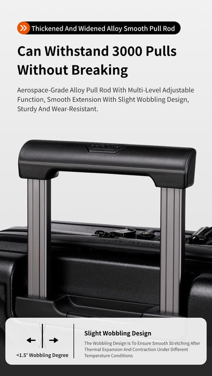 LGX002 Black شنطة سفر بعجلات