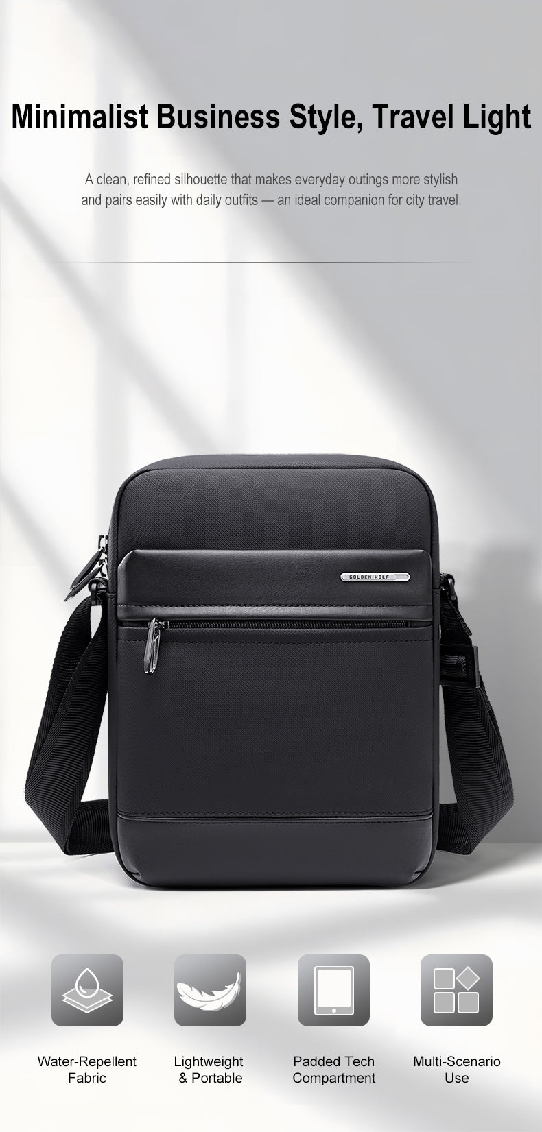Golden Wolf GKB01056 Black