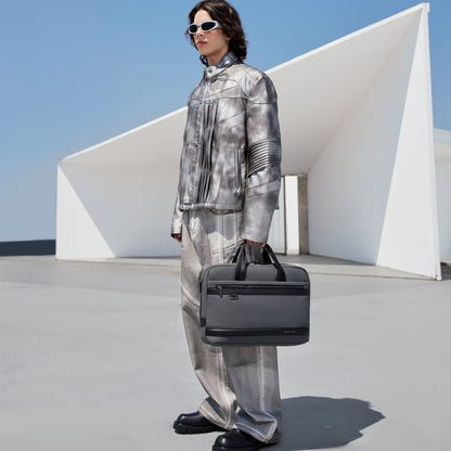 GWB00888 Grey لشنطة لاب توب كتف يد 15.6-انش ذات وزن خفيف متعددة الوظائف مقاومة للماء ذات جودة عالية من اركتك هنتر,