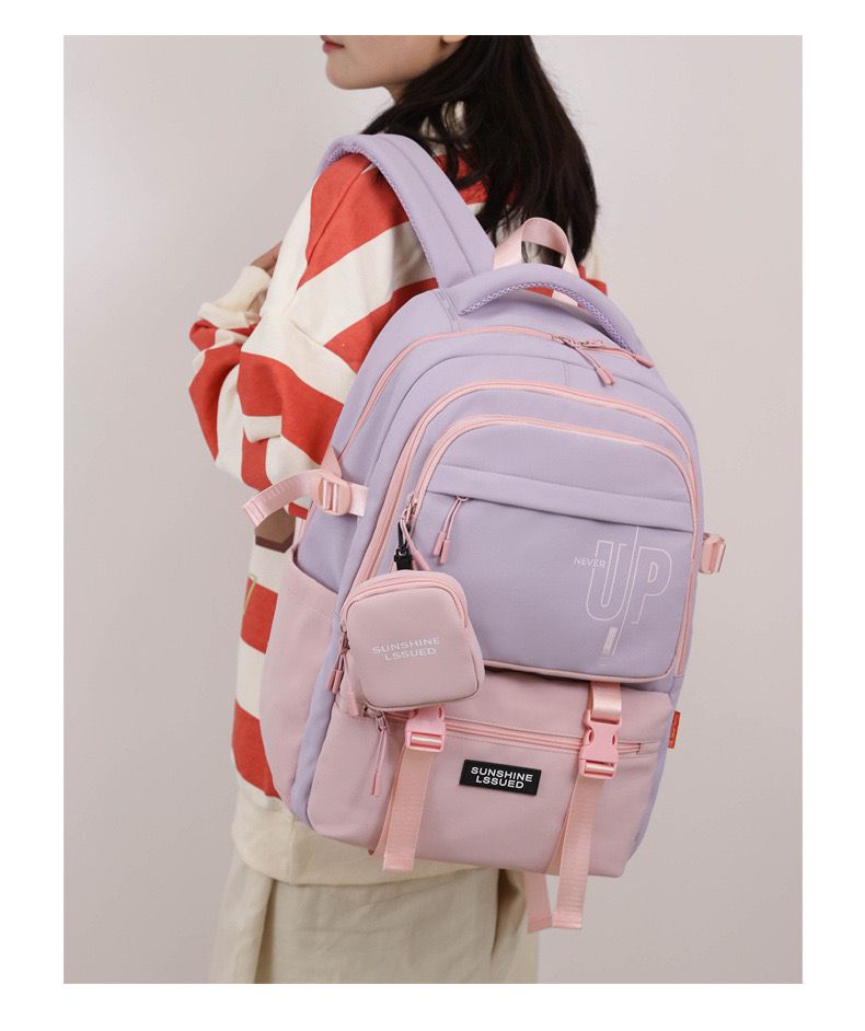 8070 شنطة رياضية شبابى قطعتين ذات سعة كبيرة مقاومة للماء مناسبة للاغراض اليومية والسفر