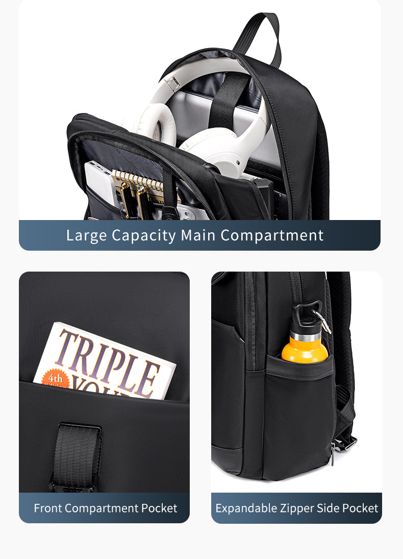 Laptop Bag15.6-Inch Multifunctional Black B00812